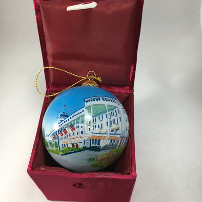 Grand Hotel Glass Ball Ornament