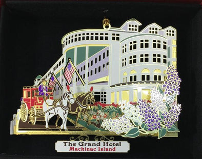 Brass Painted Grand Hotel Ornament